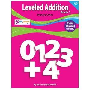  Leveled Math Addition Book 1 Unit