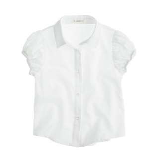 Girls tissue oxford academy shirt   short sleeve   Girls shirts   J 