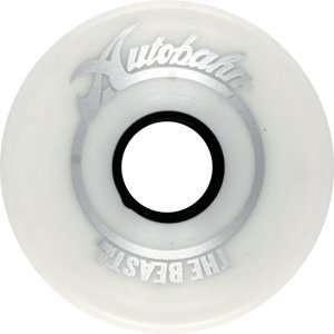  AUTOBAHN BEAST 78a 64mm PEARL WHITE (Set Of 4) Sports 