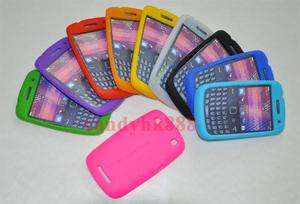 2Pcs Silicone Case Cover For Blackberry Curve 9350 9360 9370  