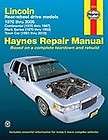 1994 LINCOLN TOWN CAR OWNERS MANUAL