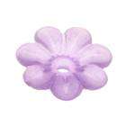 Beadaholique Lucite Marigold Flowers Matte Lilac Purple Light Weight 