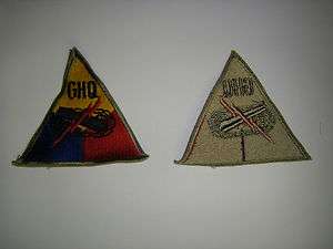   WWII US Army 18th Armored Forces General Head Quarters patch  