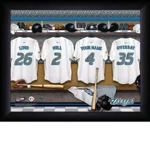  Toronto Blue Jays Personalized Locker Room Print Sports 