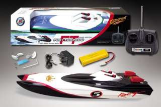 RC Remote Control 29 Apparition EP Racing Boat BLACK NEW  
