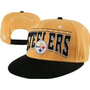 Pittsburgh Steelers 2 Tone Hard Knocks Snapback Hat:  