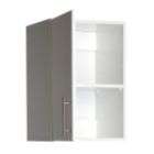 Prepac Elite White 16in. Topper & Wall Cabinet with 1 Door
