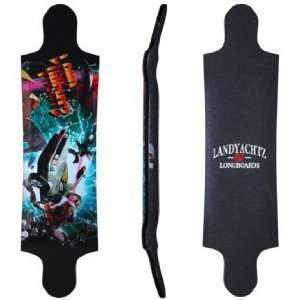   Machine 2012 Longboard Skateboard Deck Only With Grip Tape New On Sale