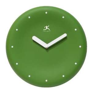   Confection 9 in. Resin Wall Clock Green 