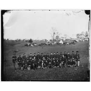  Bealeton,Virginia. Company G,93d New York Infantry