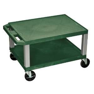   Cart With Wheels No Electric Hunter Green and Nickel 