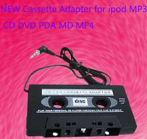   Cassette Tape Adapter for iPhone 4 4S 4G 3G iPod  CD MD Player
