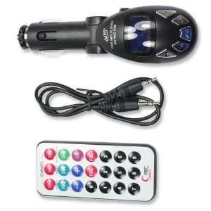  Black Car  Player Fm Infrared Remote Control Mp 3  