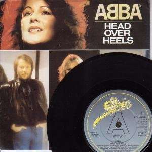  HEAD OVER HEELS 7 INCH (7 VINYL 45) UK EPIC 1981 ABBA 