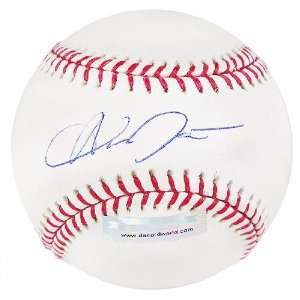  Austin Jackson Autographed Baseball (Slightly Stained 