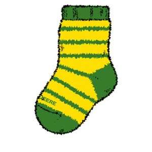  John Deere Toddler Striped Slipper Socks   LP35515: Home 