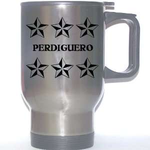     PERDIGUERO Stainless Steel Mug (black design) 