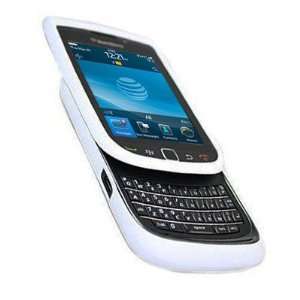   Shell Case for Blackberry 9800 Torch   white Cell Phones
