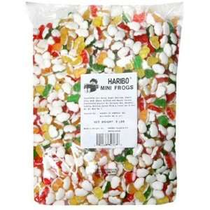 Haribo Gummy Candy, Mini Frogs, 5lb Bag (Quantity of 2 
