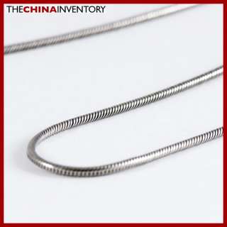 MENS 20CM STAINLESS STEEL ROUND SNAKE CHAIN NECKLACE N1006B  