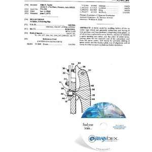  NEW Patent CD for BULLET MOLD 