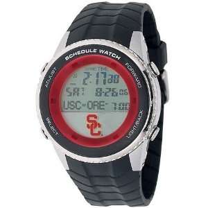  USC Trojans Southern Cal Mens Schedule Wrist Watch: Sports 