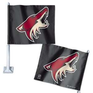 Phoenix Coyotes Official 12x14x21 NHL Car Flag:  Sports 