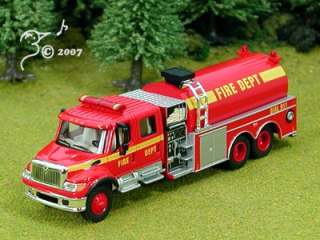 Die Cast Fire Dept Fire Truck by Boley HO Scale 1:87  