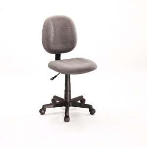  Sauder Gruga Fabric Task Chair in Gray: Office Products