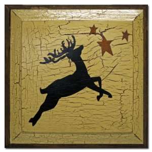  Reindeer w/ Tin Stars