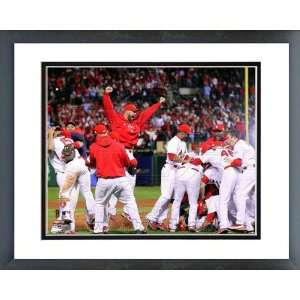 St Louis Cardinals 2011 World Series Champions On Field Celebration 1 