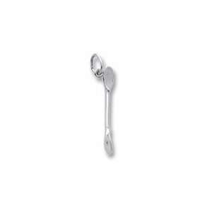  Kayak Paddle Charm in White Gold Jewelry
