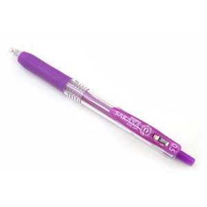   Zebra Sarasa Push Clip Gel Ink Pen   0.5 mm   Purple