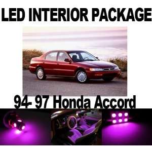  1994 1997 PINK 8x SMD LED Interior Bulb Package Combo Deal: Automotive