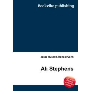  Ali Stephens Ronald Cohn Jesse Russell Books