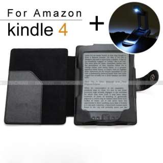   Shell + LED Read Light For  Kindle Fire/3/4 Touch 3G WIFI  