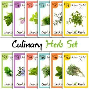  Herb Assortment (Sage, Rosemary, Spearmint, Basil, Oregano, Cilantro 