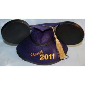  Mickey Mouse Ears Class of 2011 Graduation Hat Toys 