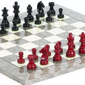  Contemporary Chessmen & Greenwich Chess Board Toys 