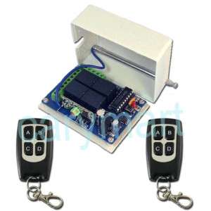 4CH Wireless Remote Control Transmitter & Receiver  ANT  