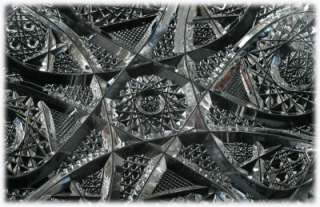  City Seward 6 Nappy, American Brilliant Cut Glass Bowl Crystal  