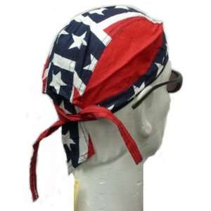  BIKERS REBEL CONFEDERATE FLAG HEAD WRAP TYPE#2: Everything 