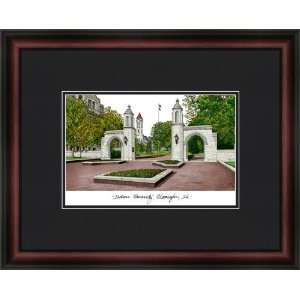    Indiana University Campus Lithograph Picture