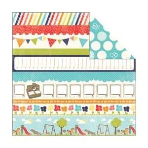  Echo Park Paper Playground Double Sided Cardstock 12X12 