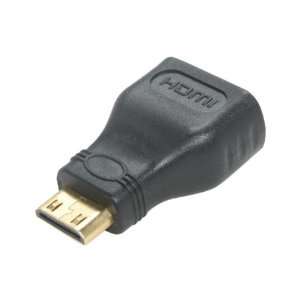   HDMI A Female to Mini HDMI (Type C) Male Adapter: Camera & Photo