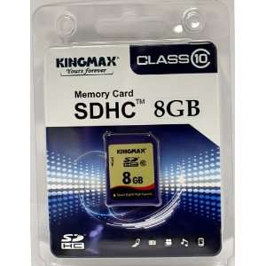 KINGMAX 8GB HIGH SPEED   SDHC Class 10 High Performance memory card 