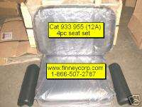Caterpillar 933 955 12A Loader 4pc Seat Cushion set Cat  