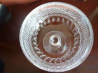   WATERFORD CUT CRYSTAL PEDESTAL FOOTED CENTERPIECE VERY LARGE BOWL