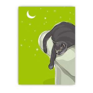  Cat on couch   Sympathy Greeting Cards   6 cards