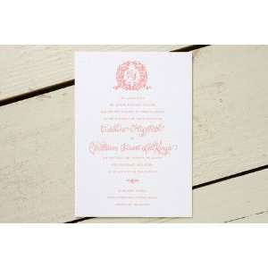  Acanthus Monogram Wedding Invitations by Dauphine 